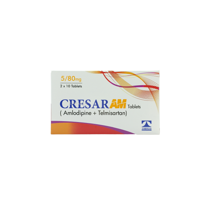 Cresar Am 5mg 80mg Tablets
