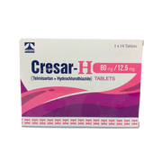 Cresar H 80mg 12.5mg Tablets 14s