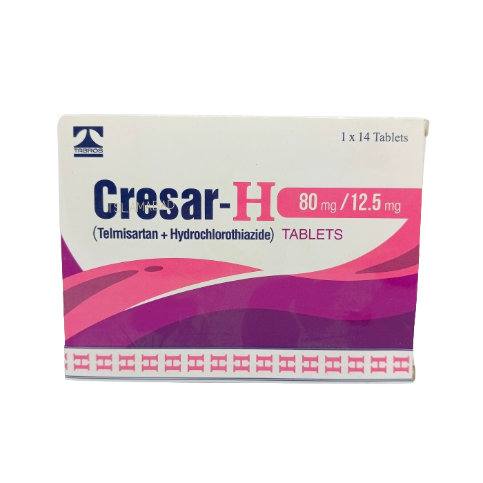 Cresar H 80mg 12.5mg Tablets 14s