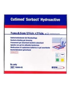 Cutimed Sorbact Hydroactive Dressing 7cmx8.5cm