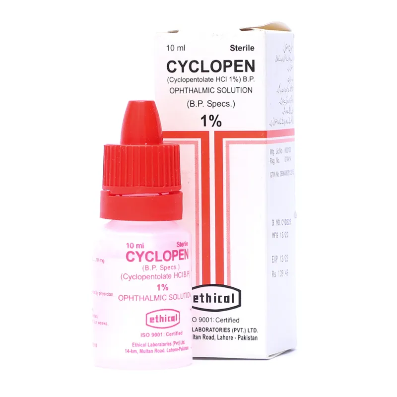 Cyclopen 1% Eye Drops 10ml