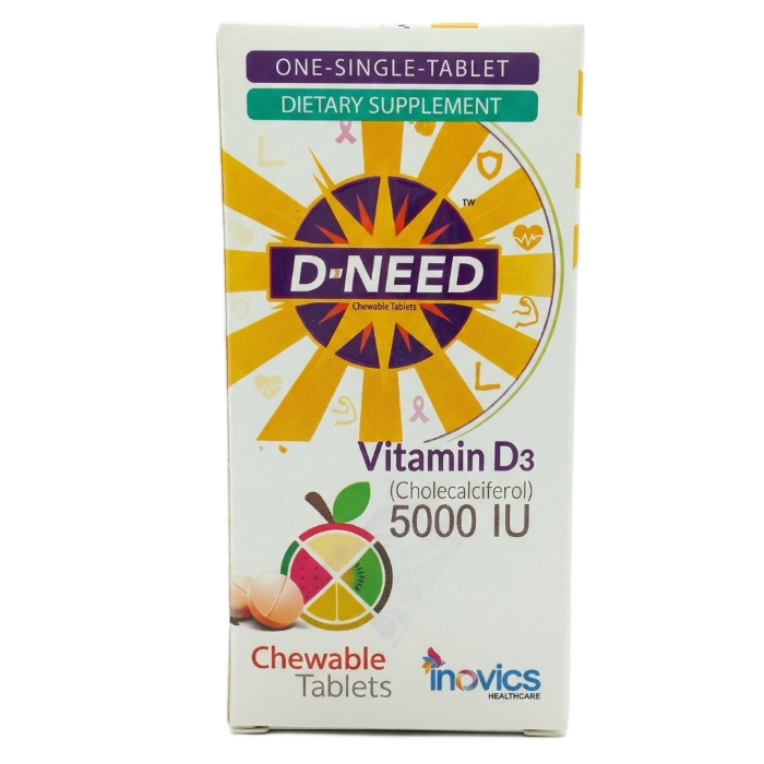 D3 Need 5000 Iu Tablets (30s)