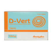 D Vert 16mg Tablets