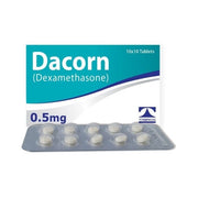 Dacorn 0.5mg tab 100s