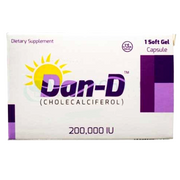 Dan D 200000Iu Soft Gel Capsules (1s)