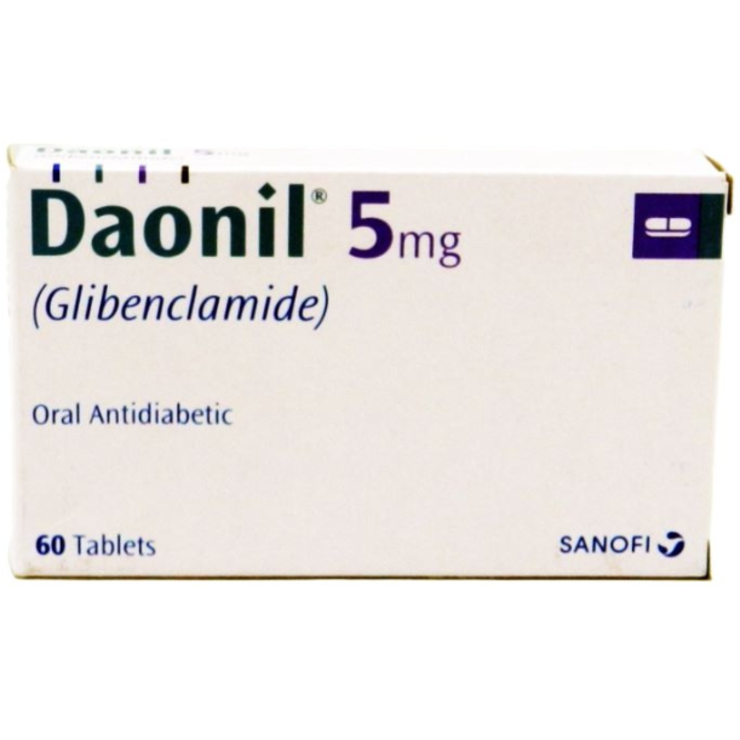 Daonil 5mg Tablets (60s)