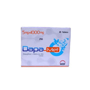 Dapa Met 5mg 1000mg Tab 28s