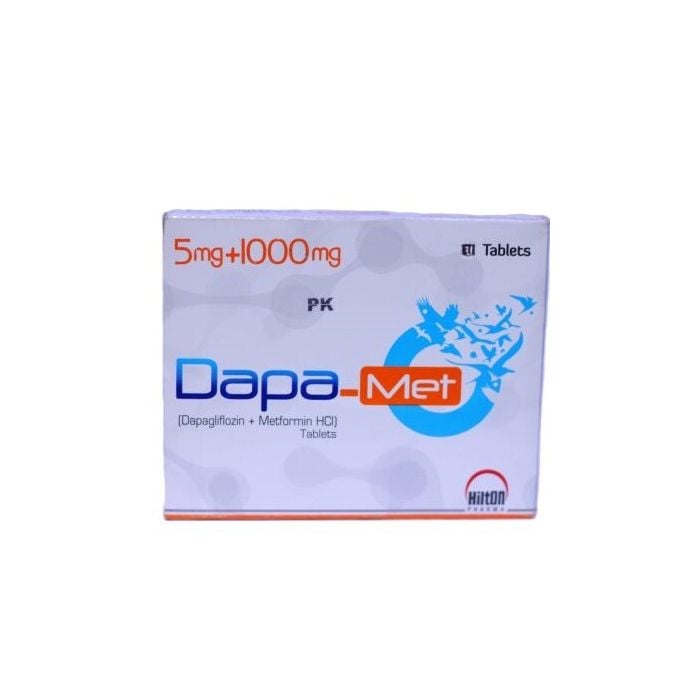 Dapa Met 5mg 1000mg Tab 28s