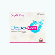 Dapa Met 5mg 850mg 28s