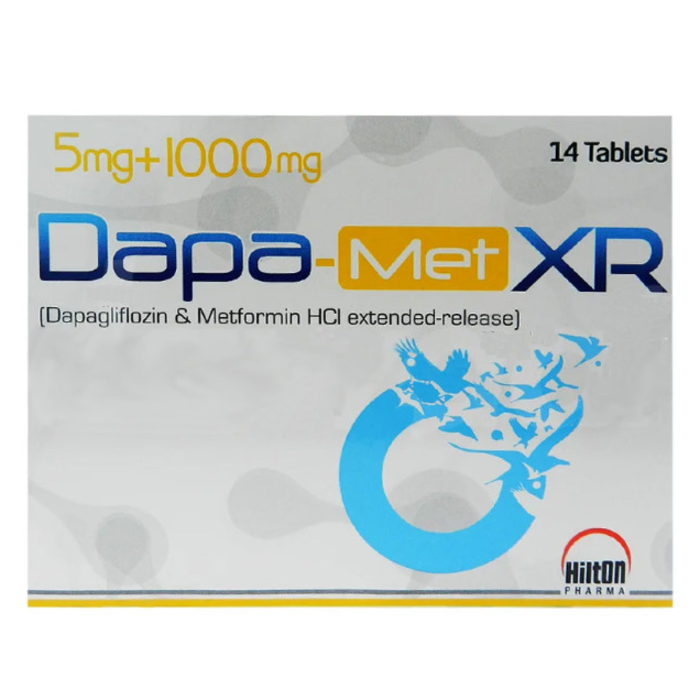 Dapa Met XR 5mg/1000mg Tablets (14s)