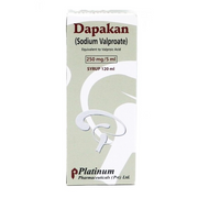 Dapakan 250mg/5ml 120ml Syrup