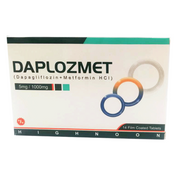 Daplozmet 5mg/1000mg Tablets (14s)