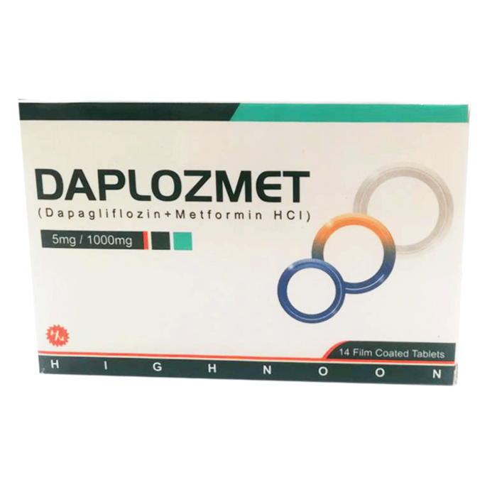 Daplozmet 5mg/1000mg Tablets (14s)