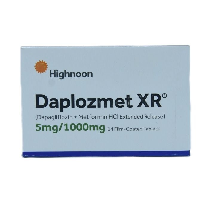 Daplozmet Xr 5mg 1000mg Tablets 14s