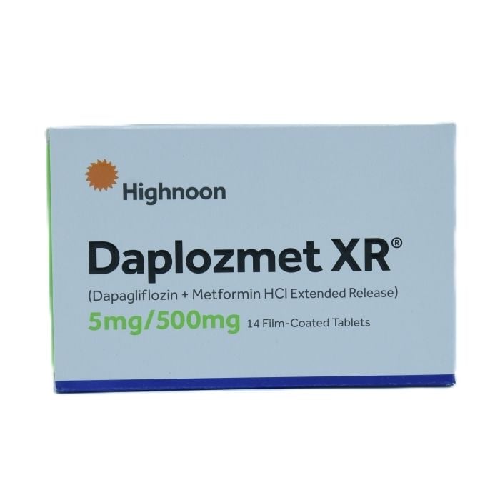 Daplozmet Xr 5mg 500mg Tablets 14s