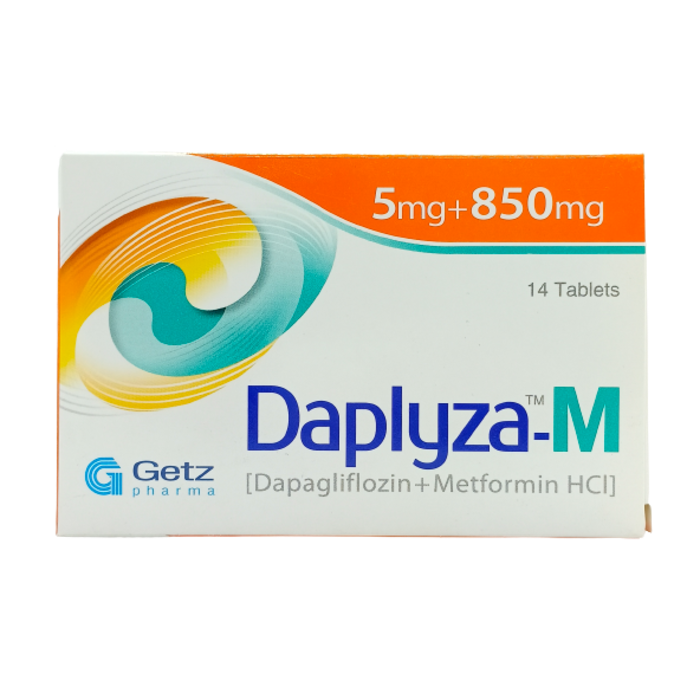Daplyza M 5mg/850mg Tablets (14s)