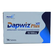 Dapwiz Plus Xr 10/1000mg 14s