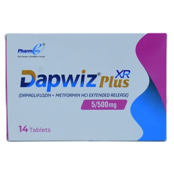 Dapwiz Plus Xr 5/500mg 14s