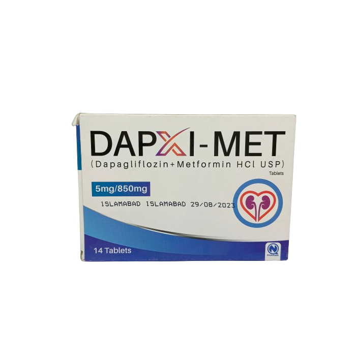 Dapxi Met 5mg 850mg Tablets