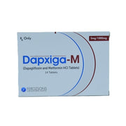 Dapxiga M 5mg 1000mg Tab 14s