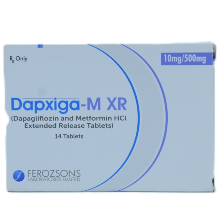 Dapxiga-M XR 10mg/500mg Tablets (14s)