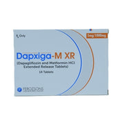 Dapxiga Mxr 5mg 1000mg Tab 14s