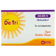 De Tri 200000Iu Capsules (1s)