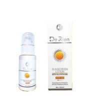 De rien sunscreen lotion with glutathione spf60