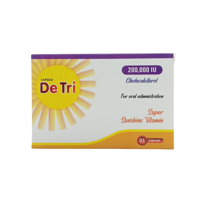 De Tri 200000iu Capsules