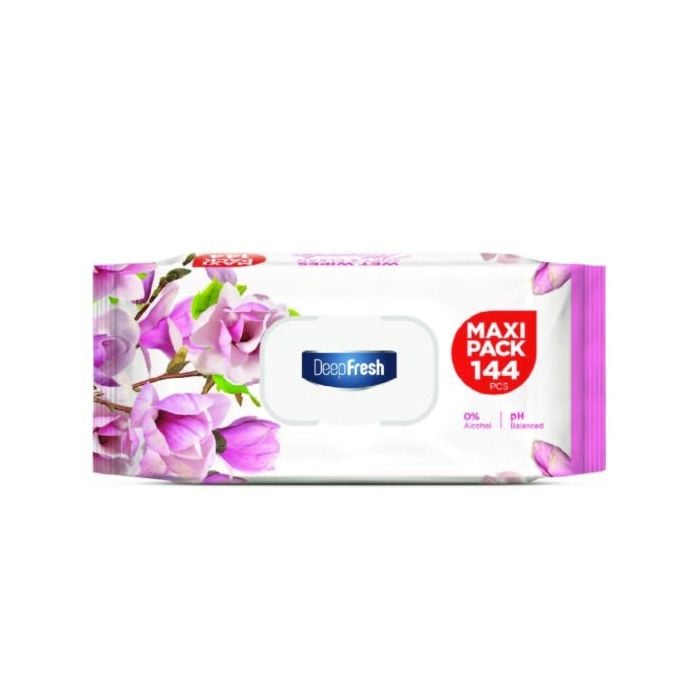 Deep Fresh Wet Wipes Mangnolia Max Pack
