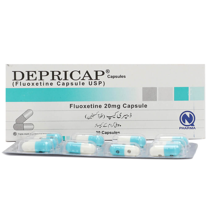 Depricap 20mg Capsules (30s)