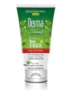 Derma Shine Facial Wash 200gm Tea Tree