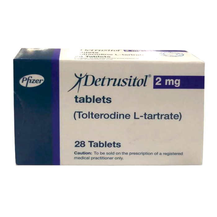 Detrusitol 2mg Tablets