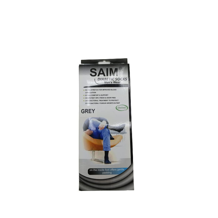 Diabetics Socks White & Black