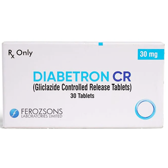 Diabetron CR 30mg Tablets