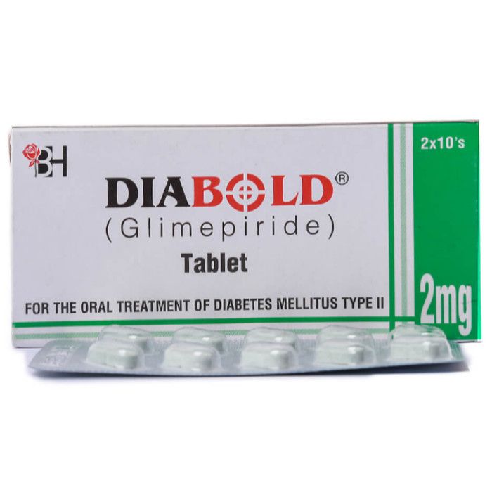 Diabold 2mg Tablets (20s)