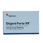 Diajard Forte Xr 10mg 5mg 1000mg Tablets 14s