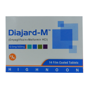 Diajard M 12.5mg/500mg Tablets (14s)