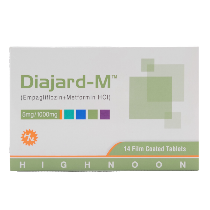 Diajard Mxr 25mg 1000mg Tablets