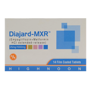 Diajard M 5mg+1000mg