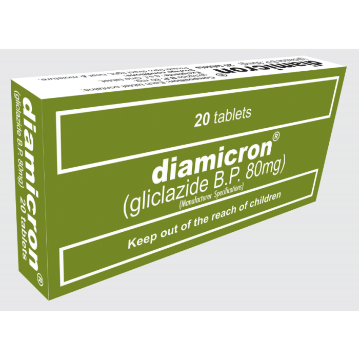 Diamicron 80mg Tablets