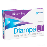 Diampa Lt 25mg/5mg Tablets (14s)