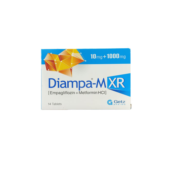 Diampa Mxr 10mg 1000mg Tablets