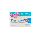 Diampa Mxr 25mg 1000mg Tablets