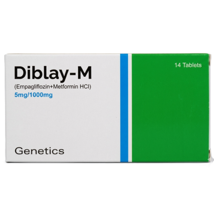 Diblay M 5mg/1000mg Tablets (14s)