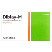Diblay M 5mg/500mg Tablets (14s)