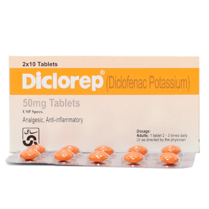 Diclorep 50mg Tablets