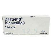Dilatrend 12.5mg Tablets (10s)