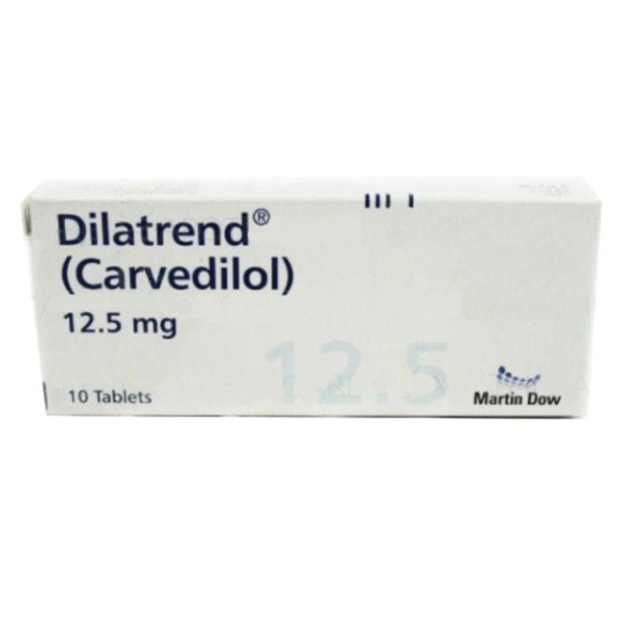 Dilatrend 12.5mg Tablets (10s)