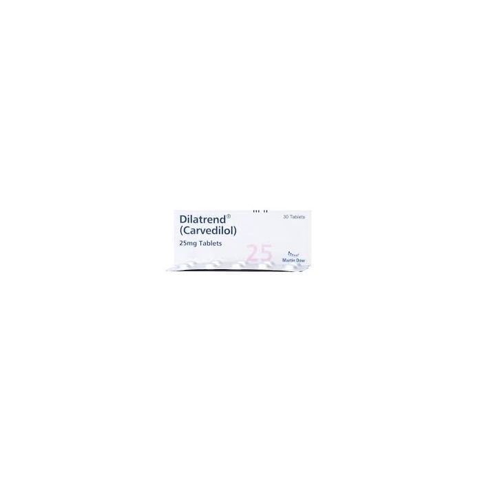 Dilatrend 25mg Tablets